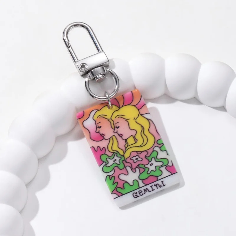 Porte-clés Zodiaque Gémeaux