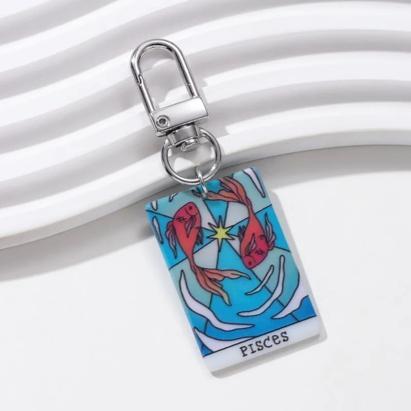Porte-clés Zodiaque Poissons
