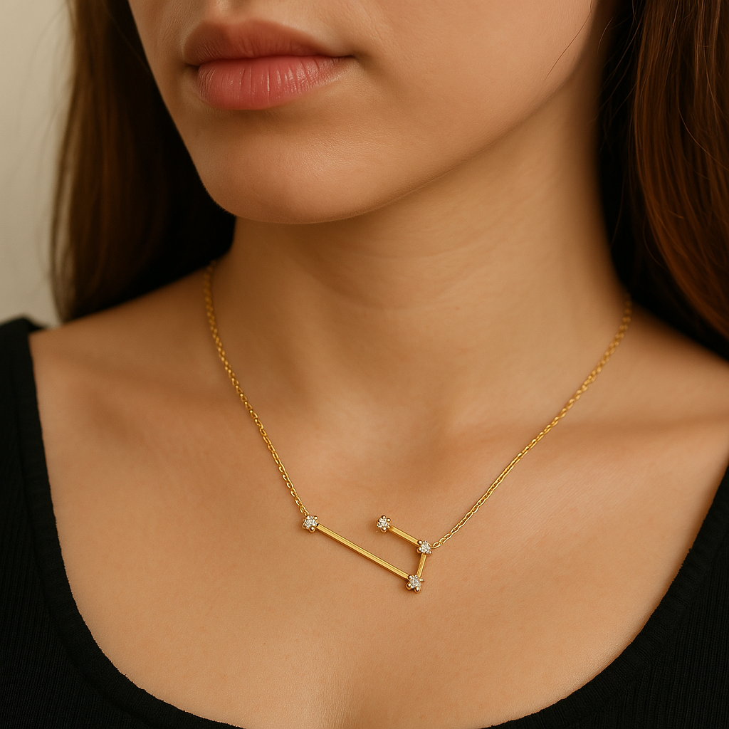 Collier Pendentif Cristal Bélier