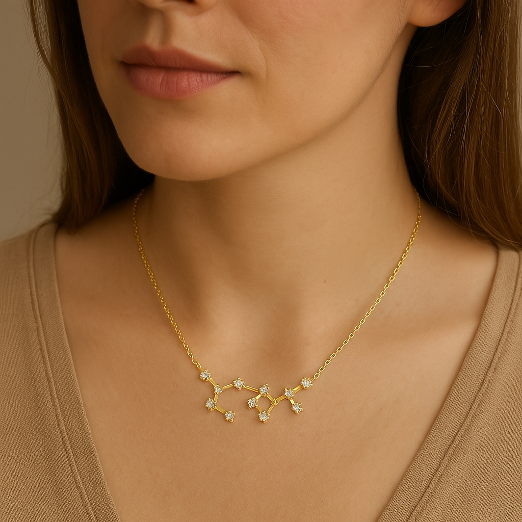 Collier Pendentif Cristal Sagittaire